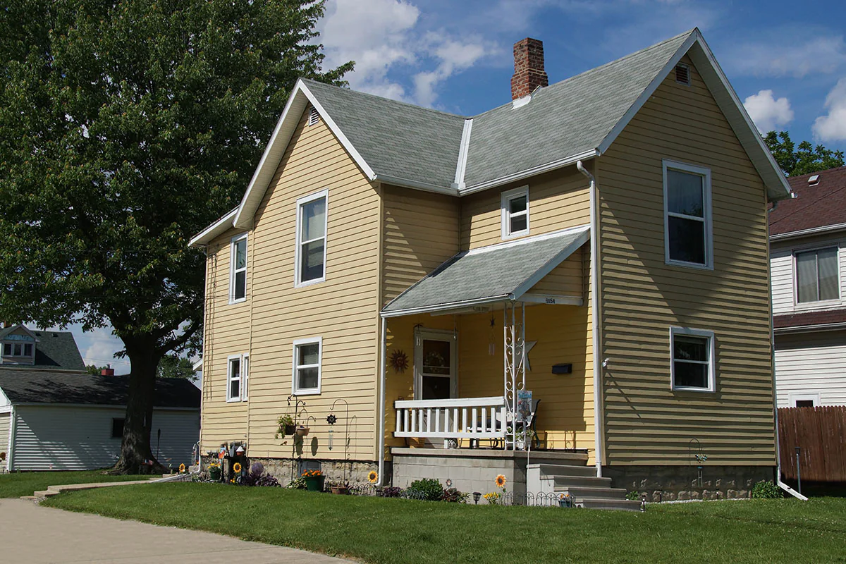 Hunter House duplex for rent by JAMA Property Management, Marion OH.
